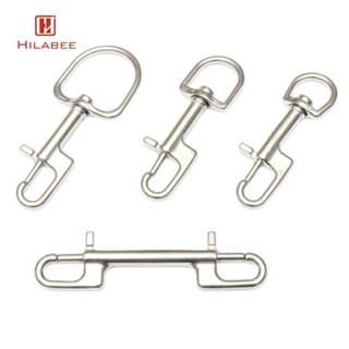 Hilabee ตะขอหมุนทนทาน, ตะขอดําน้ําลึก, ตะขอคลิปสแตนเลส, อุปก…