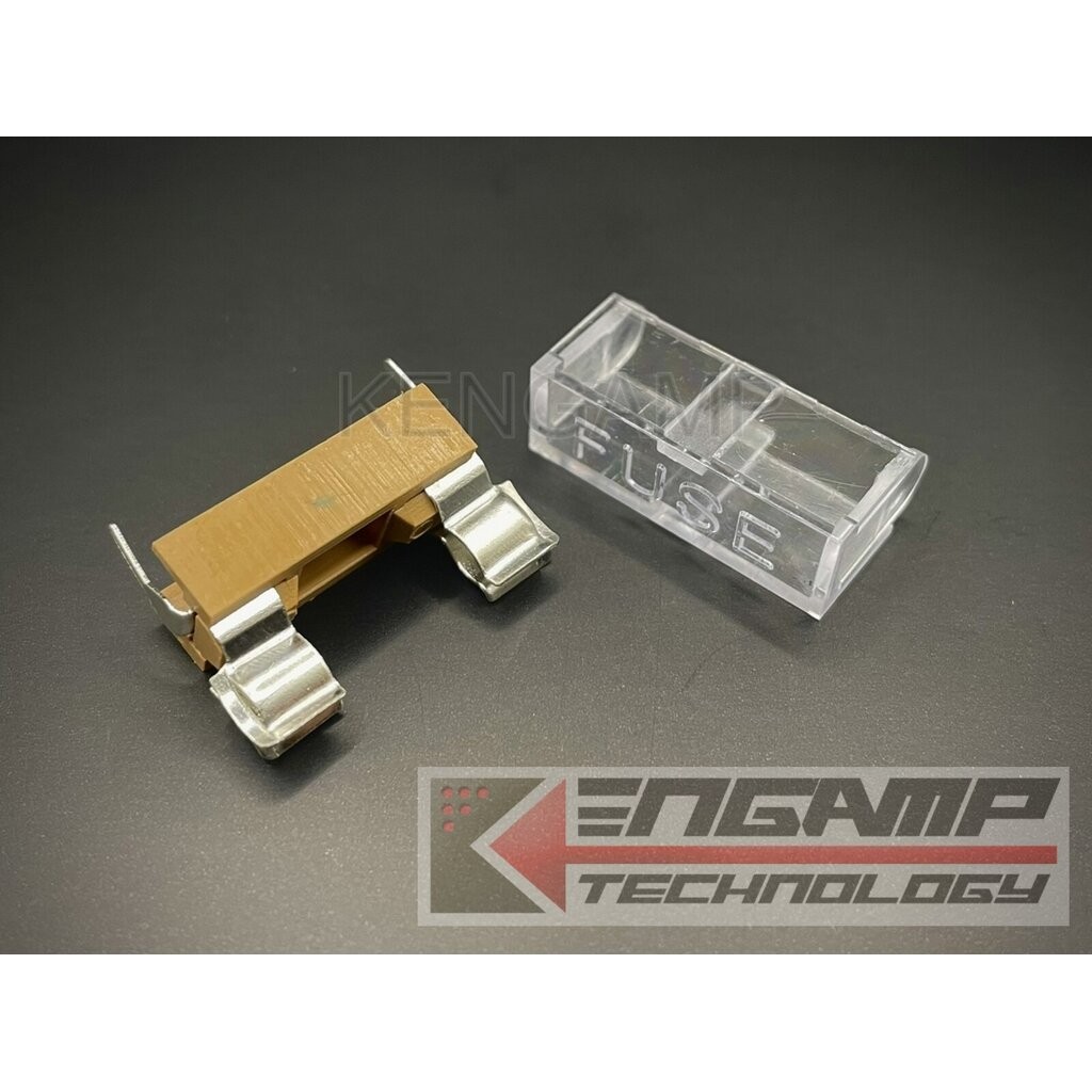 (10ตัว) [FUSE] BF-015 (5x20mm) HAIQI กล่องฟิวส์สั้นขาลง PCB สำหรับฟิวส์ 5x20mm