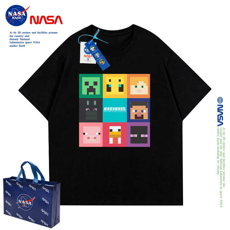 Baju Minecraft Gamers เสื้อยืดลายการ์ตูน ผ้าฝ้ายคอกลม ยูนิเซ็กส์ สําหรับผู้หญิงผู้ชายเด็ก