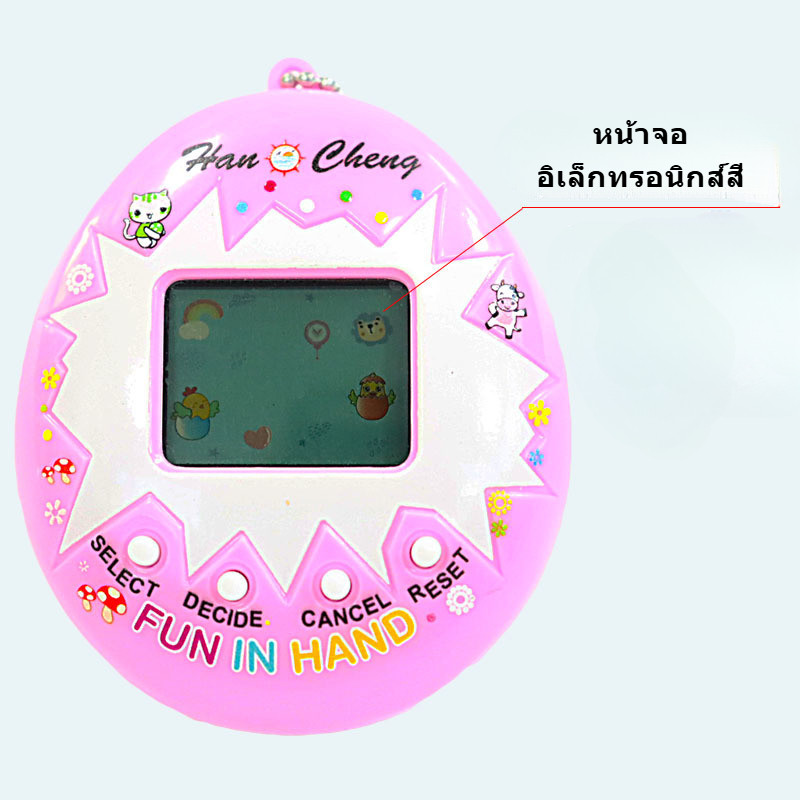 【พร้อมส่ง】Tamagotchi ทามาก็อตจิ ทามาก๊อตจิ สัตว์เลี้ยง หุ่นยนต์สัตว์ ทามาก้อต