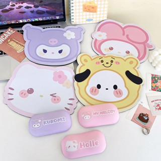 แผ่นรองเมาส์ลายการ์ตูน Pochacco น่ารัก แผ่นรองคีย์บอร์ดคอมพิ…