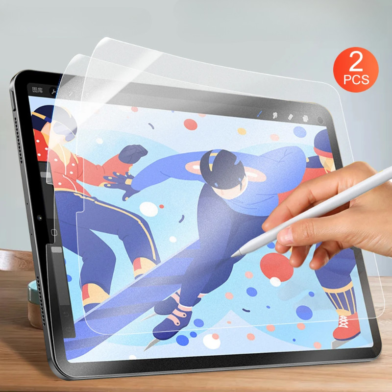 999D Matte PET ภาพวาด Writer กระดาษเช่นฟิล์มสําหรับ Samsung Tab S10 S9 A9 S8 S7 FE Ultra Plus A7 S6 