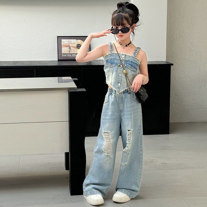 Girls 2025 Summer Retro Cowboy Set Port20250421