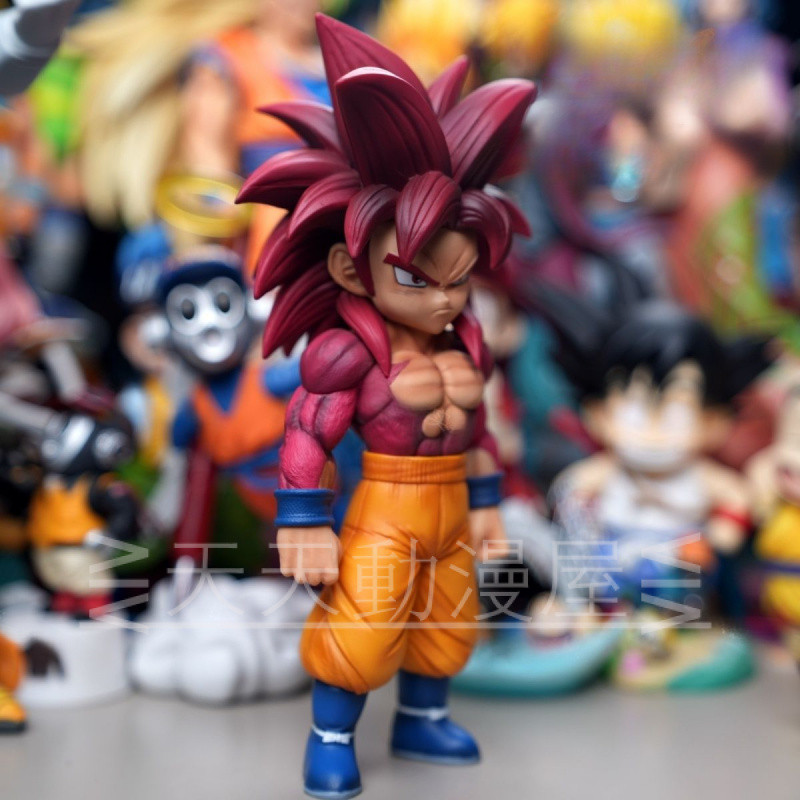 จัดส่งฟรีโมเดลดราก้อนบอล ดราก้อนบอล ซีรีส์มาจิน ซูเปอร์โฟร์ โกคู โกคูน้อย ชิบิ สินค้าอนิเมะ ฟิกเกอร์ของขวัญในกล่อง - รูปที่ 2
