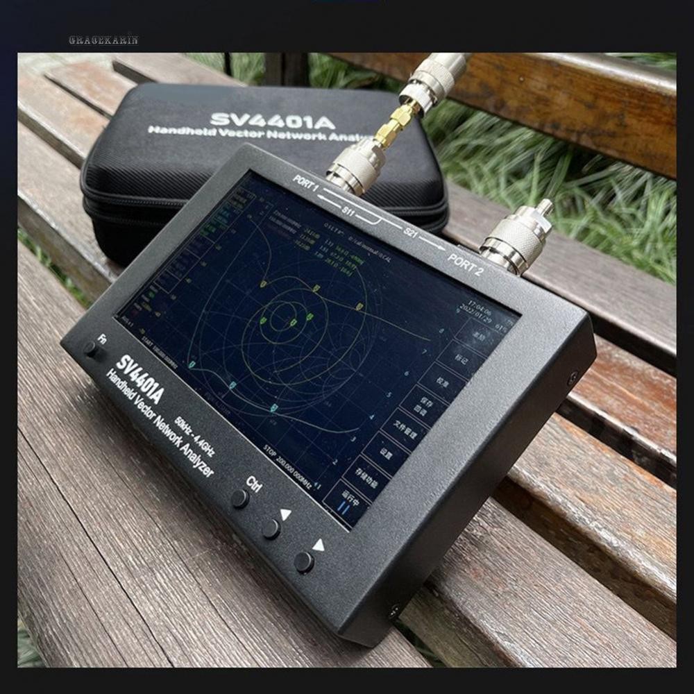 Vector Network Analyzer SV4401A หน้าจอ IPS ขนาด 7 นิ้วความแม่นยําสูง 50kHz ถึง 4 4GHz