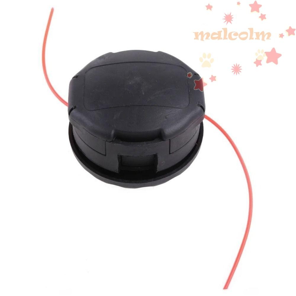 MALCOLM Trimmer Head พร้อม String, Universal Speed Feed String Trimmer สําหรับหัว, M10*1.25/M8*1.25 ทนทานหัว Adaptor หญ้าตัดสายสําหรับ M10*1.25/M8*1.25 เครื่องตัดหญ้า