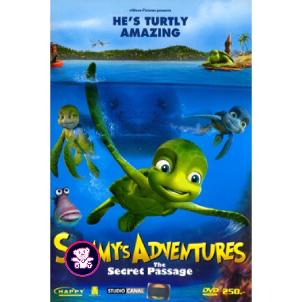 DVD เสียงไทย Sammy s Adventures The Secret Passage แซมมี่ ต.เต่า ซ่าส์ไม่มีเบรค