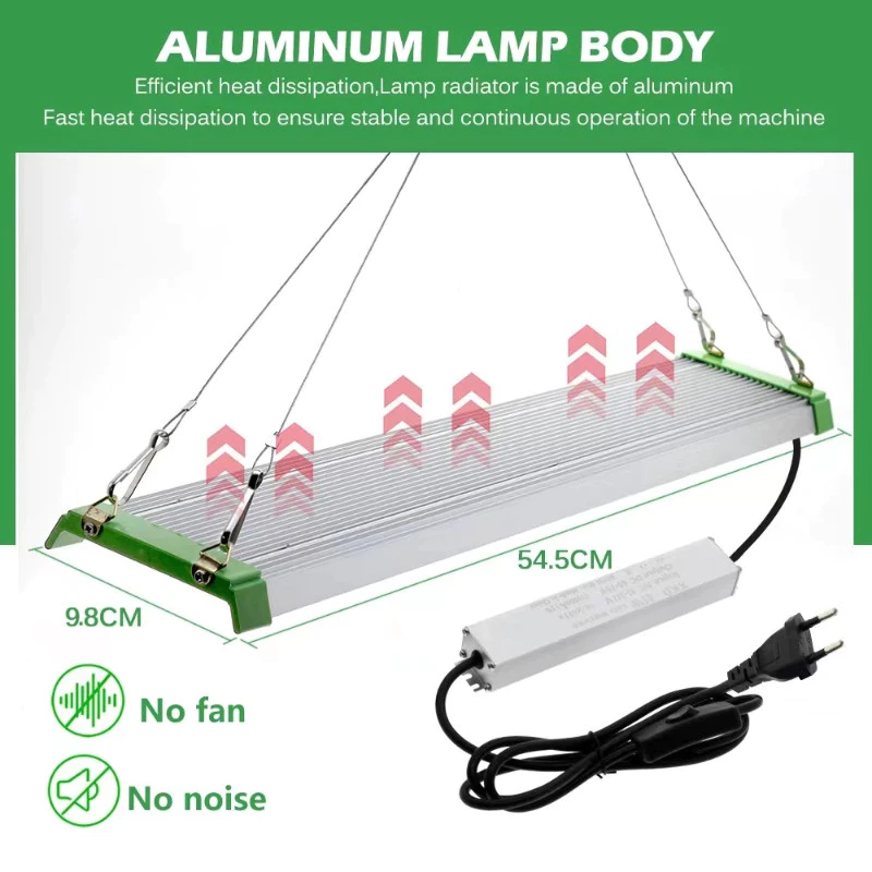 ไฟปลูกพืช LED เต็มสเปกตรัม 850 วัตต์ thumbnail 5