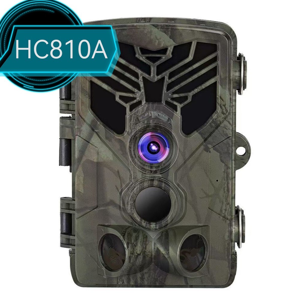 กล้องล่าสัตว์ HD กลางแจ้ง 2.7K 24MP กันฝน Fog Motion Detection HC-810A โรงงานแหล่ง