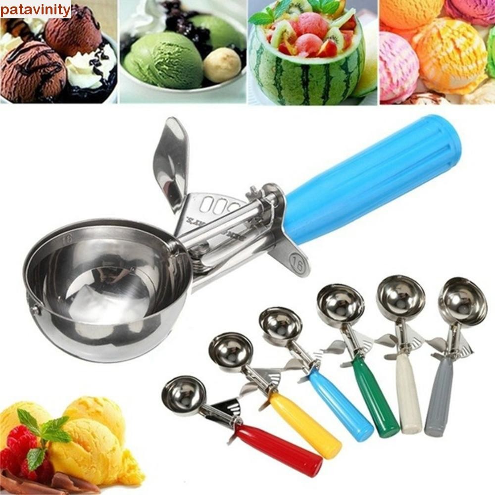 PATAVINITY Ice Ball Spoon Meat Balls 9 ขนาด Kitchen Cookies Dough Food Portioner Cutter