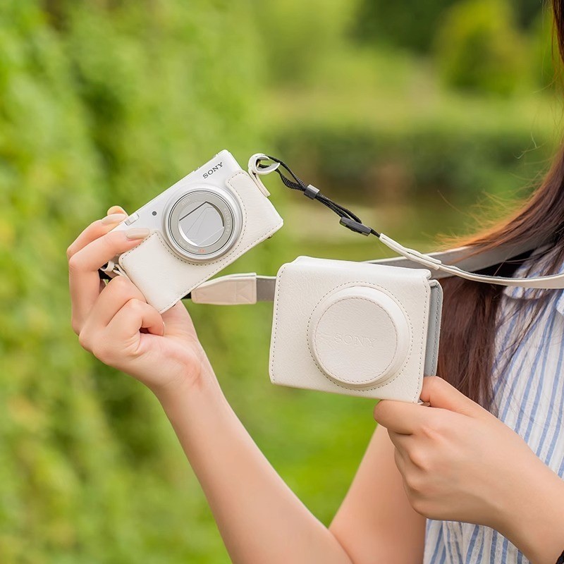 เหมาะสําหรับ Sony zv1 กล้องป้องกันกรณี ZV1F กระเป๋ากล้อง ZV1M2 ฐาน ZV1 รุ่นที่สองซองหนัง zv-1 อุปกรณ