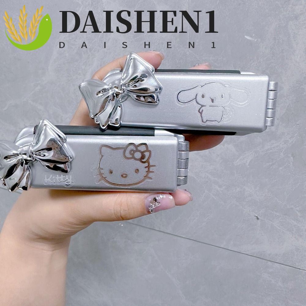 Daishen1 หวีจัดแต่งทรงผม แบบพับได้ สีเงิน