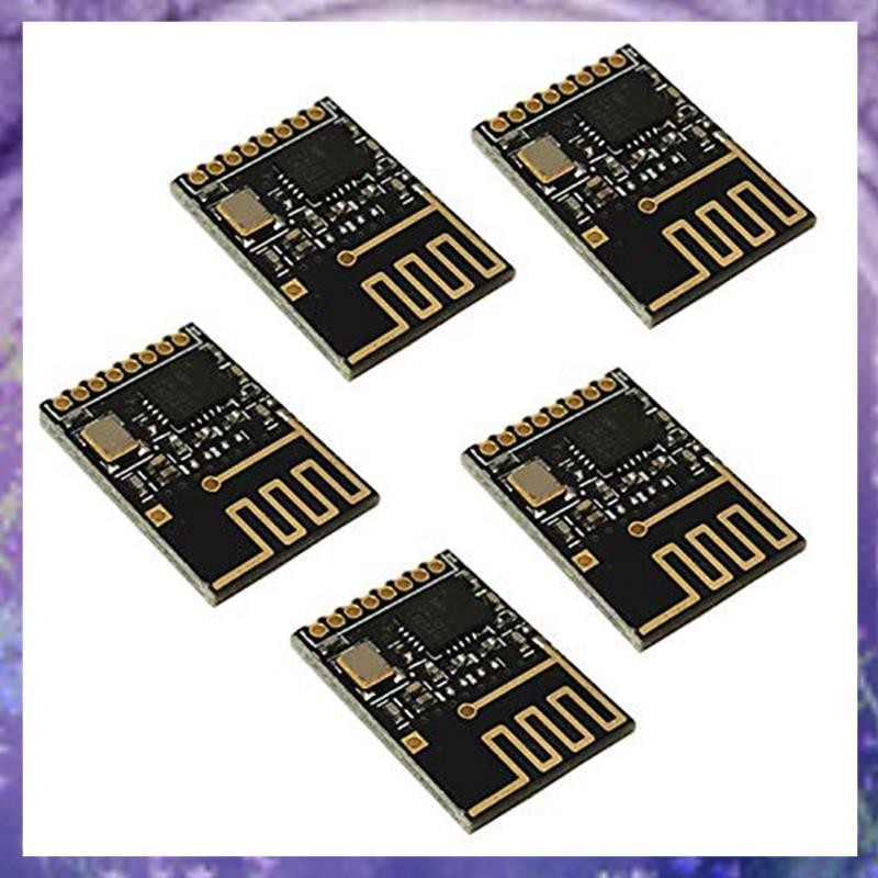 [PM] Mini NRF24L01 + 2.4GHz SMD Wireless Transceiver Module สําหรับ (5 ชิ้น) 2.4G Wireless Transceiv