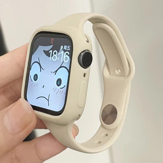 สายนาฬิกาซิลิโคนบางเฉียบ for Apple Watch Series 11 10 46 มม. 9 8 7 45 41 6 for IWatch Ultra/SE 3 2 49 มม. 40 มม. 42 มม.