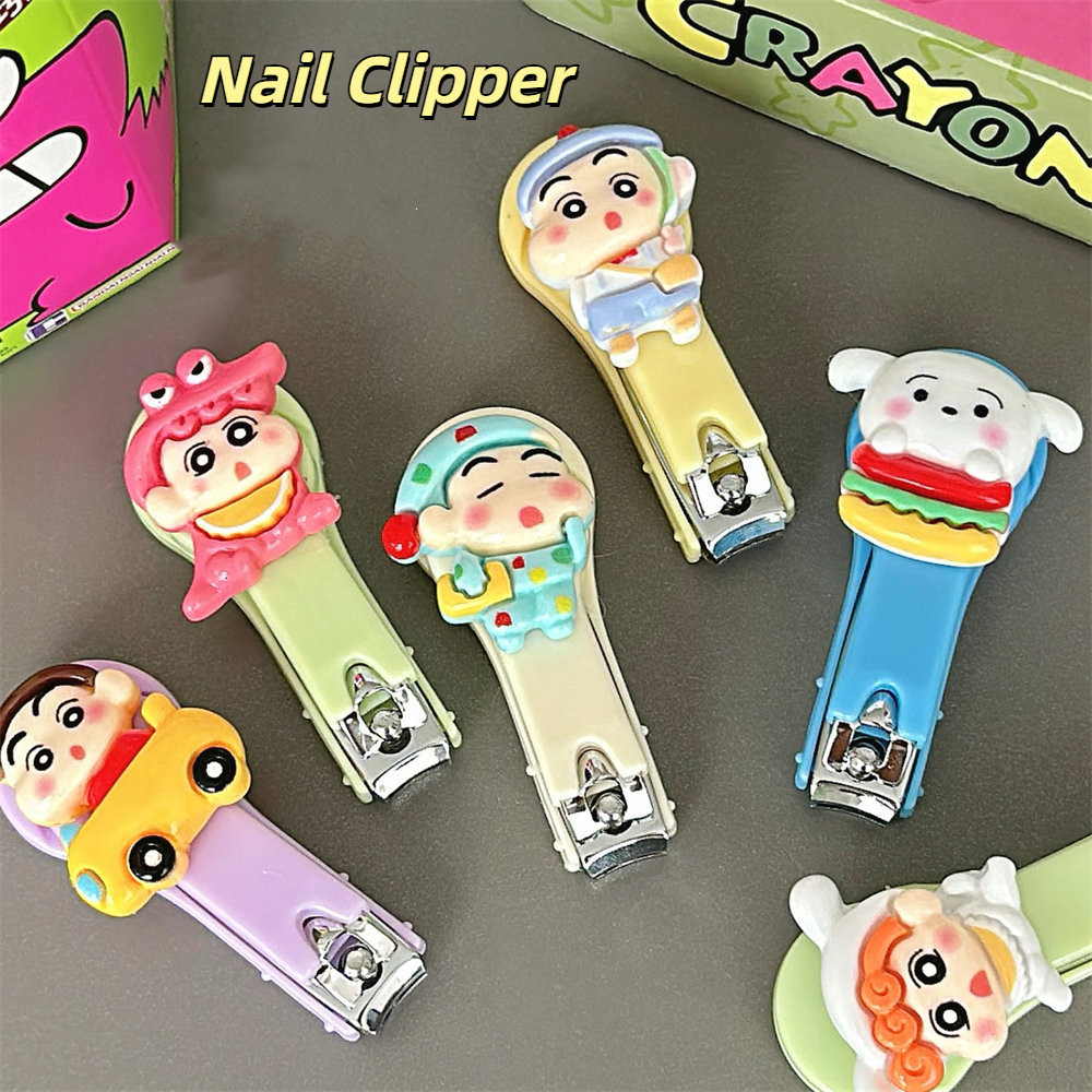 Yoyo Crayon Shin Chan Nail Clipper มินิน่ารักการ์ตูนพับได้ Ins