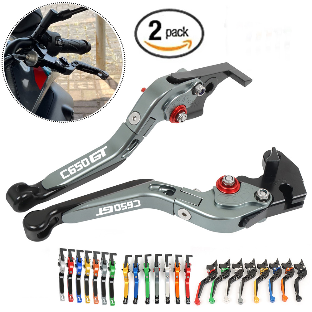 Yสำหรับ BMW C650GT C 650GT C 650 GT C650 GT 2011 2012 2013-2022รถจักรยานยนต์ CNC Adjustable Folding 