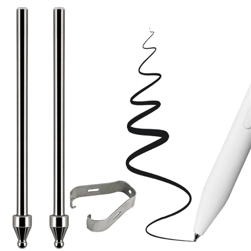 WIN Long Last Metal Nibs สําหรับ Tab S 7 8 9 ปากกา Styluses ดินสอควบคุมที่แม่นยํา Nibs
