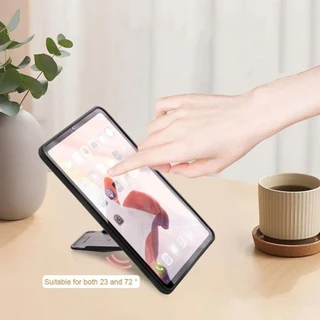 Tracyilloian E-Reader Bracket, ขาตั้งแท็บเล็ตเดสก์ท็อปแบบพับได้แบบพกพา, ขาตั้งปรับมุมที่มั่นคง ABS ที่สร้างสรรค์สําหรับ Universal