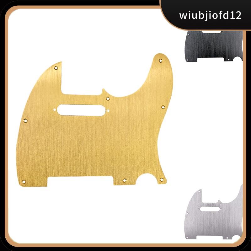สต็อกใหม่8 Hole Tele Guitar Pickguard Metal Pick Guard สําหรับ Standard Telecaster Pickguard Replacement