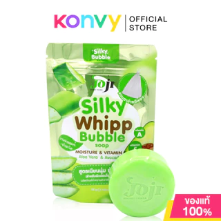 JOJI Secret Young Silky Whipp Bubble Soap โจจิ ซีเคร็ท ยัง สบู่ฟองนุ่มสูตรพิเศษ 100g (Refresh & Firm/Moisture&Vitamin E)
