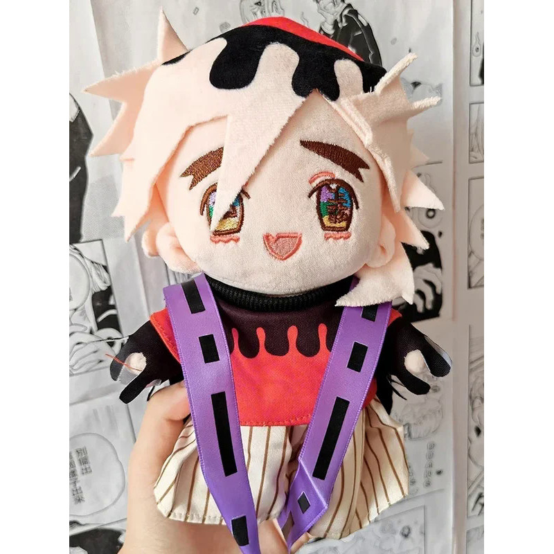 28cm Demon Slayer Plush Toy Douma Figure Plushie Doll Clothes Changeable Japan Anime Cosplay Cartoon