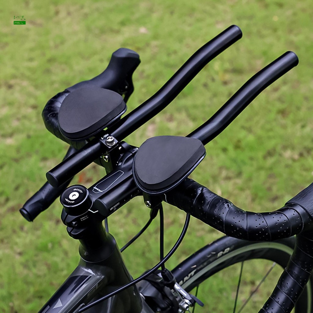 คลิปจักรยานบนบาร์ Aero Handlebar ลดความต้านทานลม Body Support Handlebar