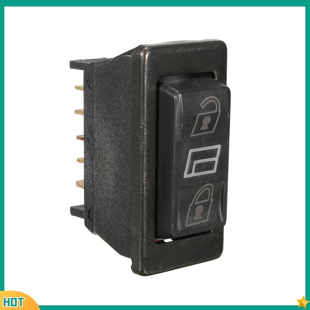 FARYPOKT12V 20a 3 in1 รถ 5pins DPDT สวิตช์กระจกประตูควบคุมล็อคประตู