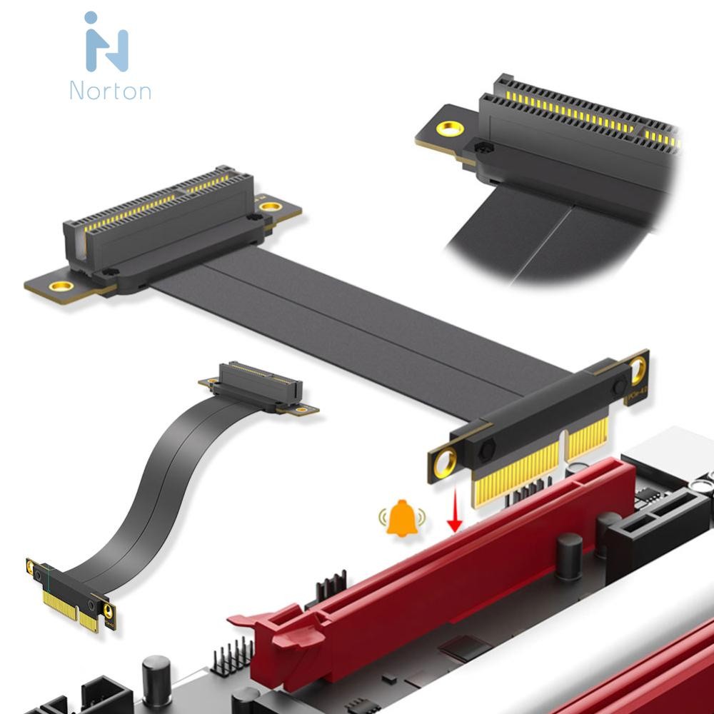 Pci-e 4.0 X1/X4 Riser Cable PCI-E 4.0 Riser Video Card Extension Cable สําหรับ GPU ~ [Norton.th]