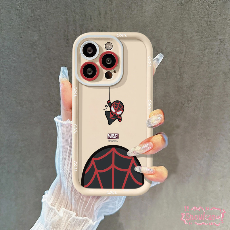 การ์ตูนกราฟฟิตีสไปเดอร์แมนสำหรับ เคสRealme C51s C25 C35 C67 C51 C12 C15 C53 C31 C20 7i 8i 5 11 C3 C21 6i 5i 11 Note 50