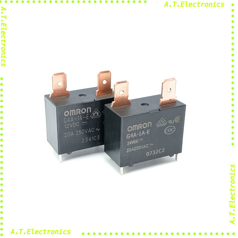 พร้อมส่ง! RELAY รีเรย์ G4A-1A-E 5VDC 12VDC 24VDC 4ขาลงปริ้น ถ่ายจากของจิงมือ1 ในไทย