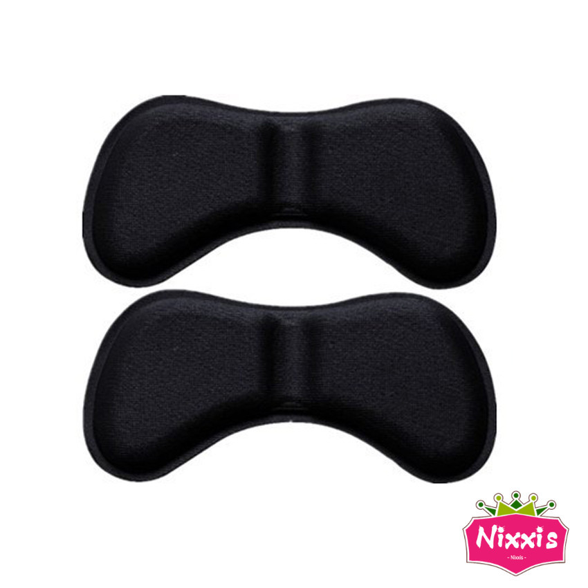 NIS แผ่นกันกัด  แผ่นกันรองเท้ากัด เนื้อนิ่ม ช่วยแก้รองเท้าหลวม 1 แพค ต่อ คู่  Sponge heel pad