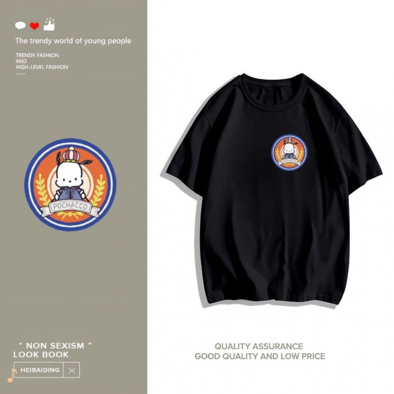 เสื้อยืด koo’sสบายร้อยเทรนด์แฟชั่นที่สวยงามและใจกว้างทุกชนิดสวมเสื้อยืดคอกลมพิมพ์เสื้อ ตลก1-98♬