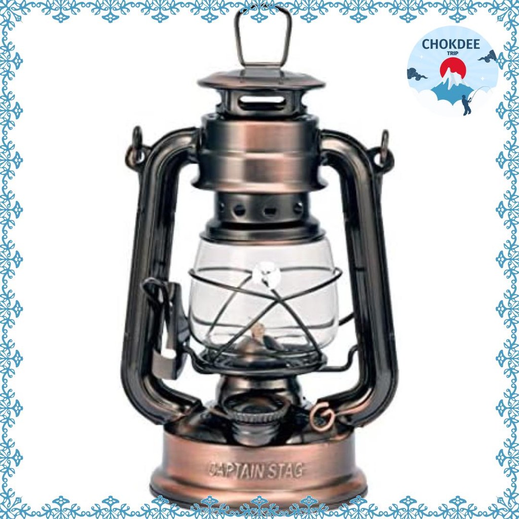 【Direct from Japan】CAPTAIN STAG Camping Disaster Prevention Lantern Light Lighting CS Oil Lantern [เ