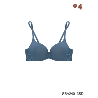 Sabina Doomm Doomm Level 4 เสื้อชั้นใน มีโครง รหัส SBA24013SD - สีเทาเข้ม