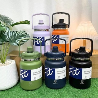 กระติกน้ำ เก็บอุณหภูมิ เก็บความเย็น ขนาด2000/2500ML แก้วอุณห…