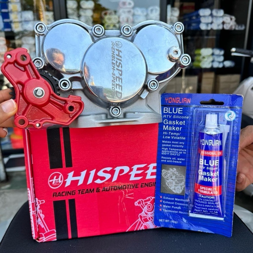 หัวมิกกี้เมาส์ 4 วาล์ว แคมคู่เฟือง สไลด์ทั้ง3จุด งาน HISPEED แท้