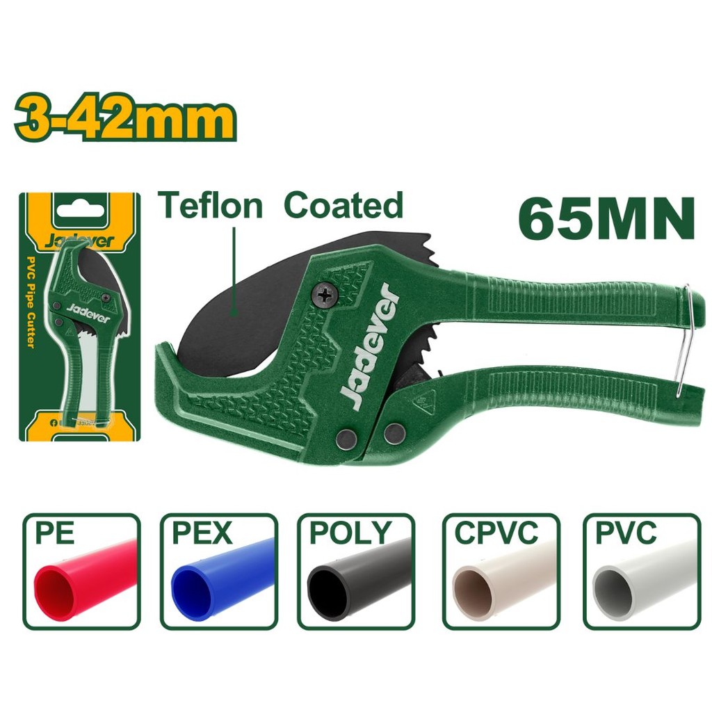 TOTAL รุ่น THT534216 กรรไกรตัดท่อ PVC ขนาด 3-42 มิล( PVC Pipe Cutter) - รูปที่ 4