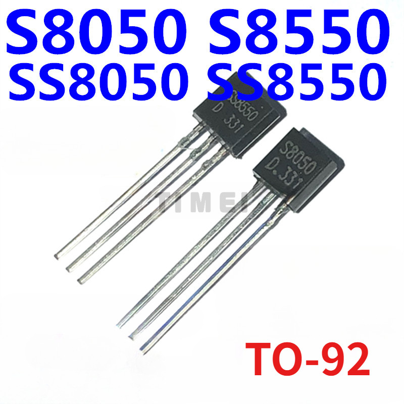 100/50pcs ใหม่ S8050 SS8550 SS8050 S8550 TO-92 Bipolar Power ทรานซิสเตอร์