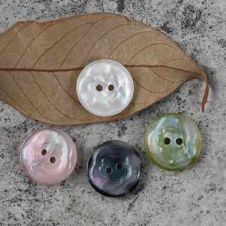10 ชิ้น ปุ่มเรซิ่นน่ารัก (11.5/15/20มม) - ปุ่มดอกไม้ 2 หลุมเรืองแสง, 4 สี (สีเขียว/ชมพู/ขาว/ดํา) สําหรับ ทําเอง ผู้หญิงแต่งตัวเสื้อแจ็คเก็ต,อุปกรณ์เย็บผ้า