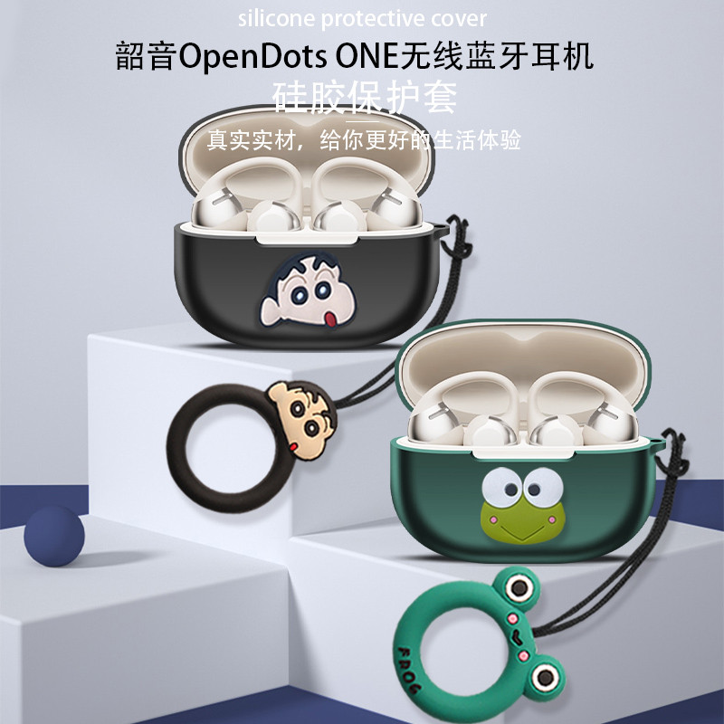 Case for Shokz OpenDots One (E310) Cartoon Lanyard Pendant Cute Snoopy Shokz OpenDots One Silicone S