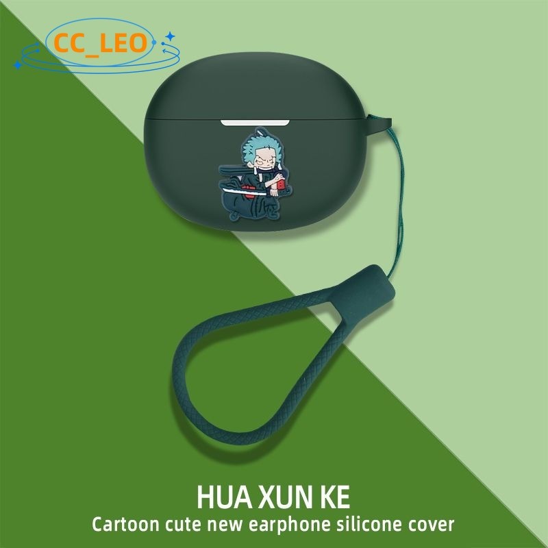 For Shokz OpenDots One Case Cute Solid Color Silicone Lanyard Pendant Shokz OpenDots One Silicone So