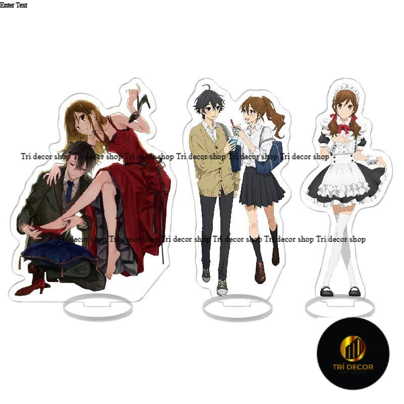 Miyamura Izumi การ์ตูน Kawaii Horimiya ตัวละครรุ่นอะคริลิคเดสก์ท็อปตกแต่ง