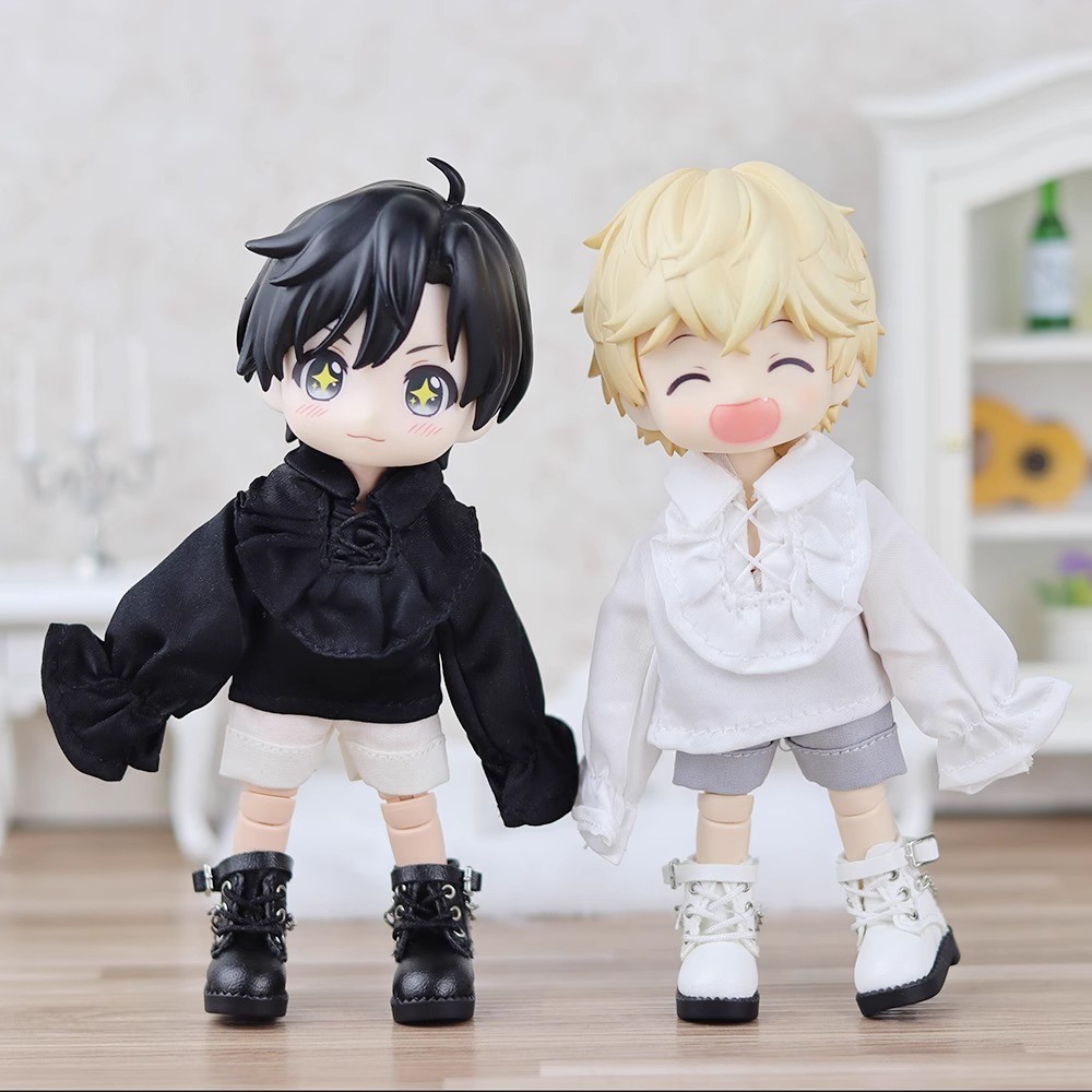 Ob11 เสื้อผ้าเด็ก Gothic เสื้อ gsc bjd ตุ๊กตา ufdoll Mori Baa ยุโรปสไตล์เสื้อ bjd ตุ๊กตา p9 เสื้อผ้า ราคา ถูกที่สุด ดีลบีเคเค แกลเลอรีภาพที่ 5