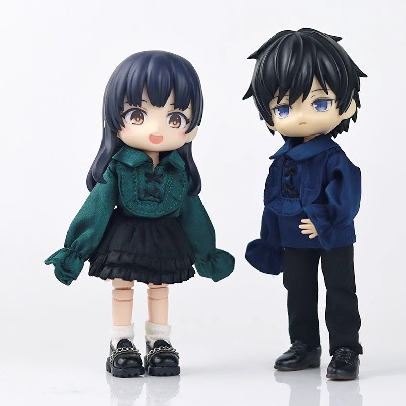 Ob11 เสื้อผ้าเด็ก Gothic เสื้อ gsc bjd ตุ๊กตา ufdoll Mori Baa ยุโรปสไตล์เสื้อ bjd ตุ๊กตา p9 เสื้อผ้า ราคา ถูกที่สุด ดีลบีเคเค แกลเลอรีภาพที่ 6