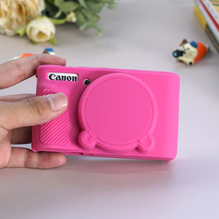เคสซิลิโคนสําหรับ Canon G7x3 G7X2 SX740 SX730 Soft Casing Protector ฝาครอบกล้องกรณี Canon G7X II G7X III G7X Mark II III SX740