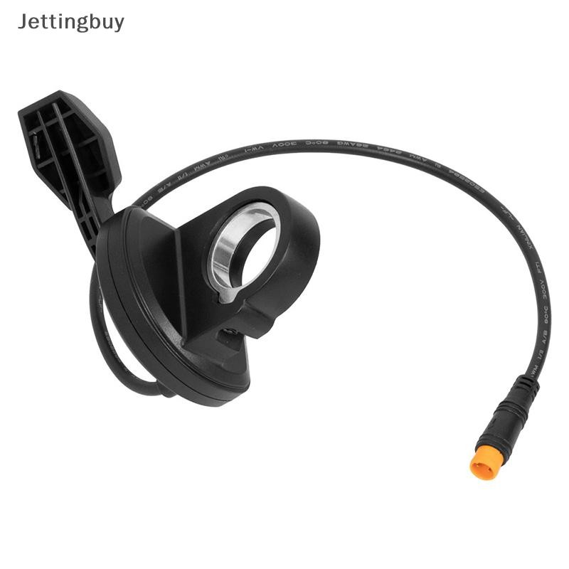 [Jettingbuy] Universal E-Bike108X คันเร่งขวาคันเร่งนิ้ว 12V-72V ไฟฟ้าแรงดันไฟฟ้าคันเร่งนิ้วหัวแม่มือกันน้ําสต็อกใหม่
