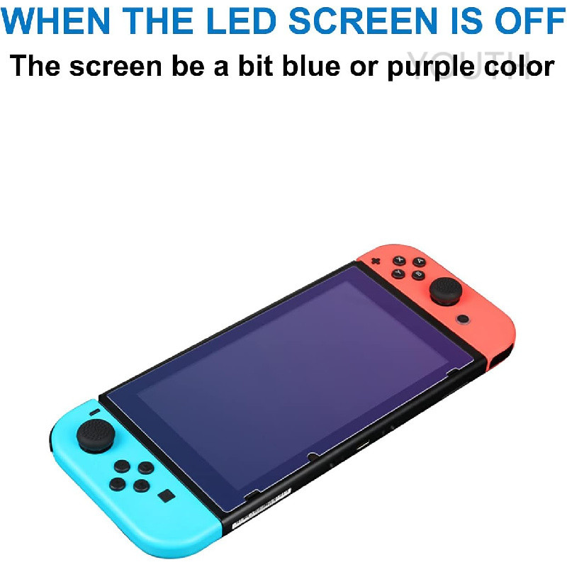 12·12Screen Protector สําหรับ 2025 Nintendo Switch 2, ฟิล์มกระจกนิรภัยหน้าจอ Anti แสงสีม่วง eye protection กระจกจริงสําหรับ NS2 อุปกรณ์เสริม - รูปที่ 7
