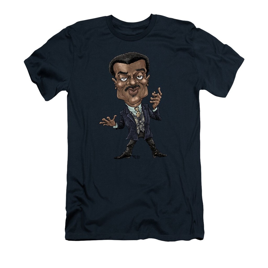 เสื้อยืด Vintage Neil DeGrasse-Tyson in Color T-ShirtCartoon แท้ Cotton 100% y2k oversize ใส่เดินทา