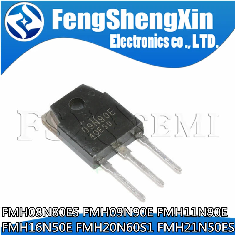 5 ชิ้น FMH08N80ES FMH09N90E FMH11N90E FMH16N50E FMH20N60S1 FMH21N50ES 08N80ES 090E 11N90E 11N90E 16N