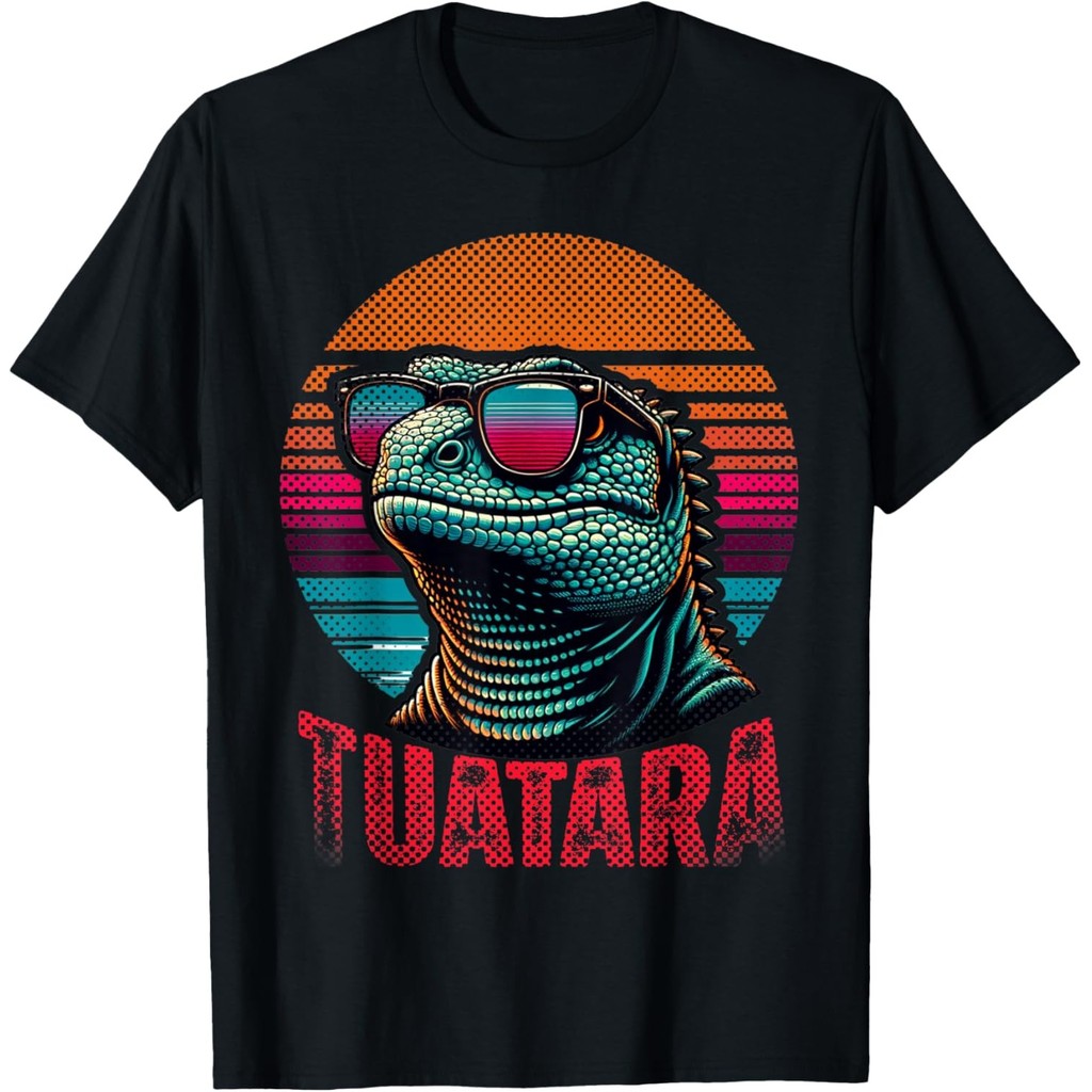 เสื้อยืดแฟชั่นลําลองสําหรับผู้ชาย Tuatara Cool